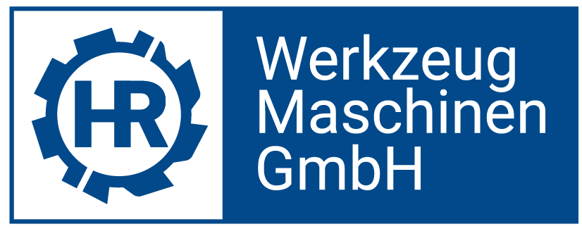 Das Logo des Partnerunternehmens HR Werkzeugmaschinen GmbH.