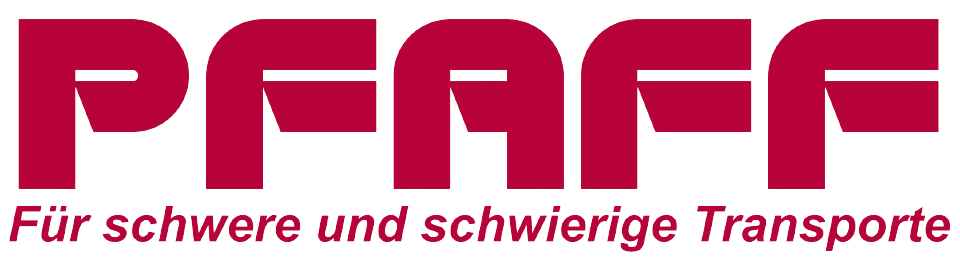 Das Logo des Partnerunternehmens Pfaff.
